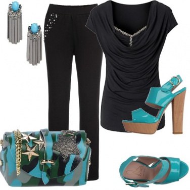 Outfit Turchese