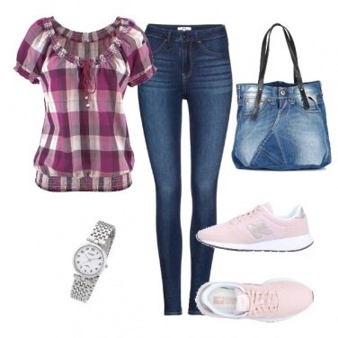 Outfit La borsa di jeans
