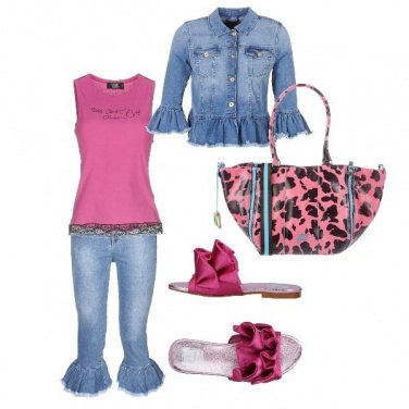 Outfit Total rouches