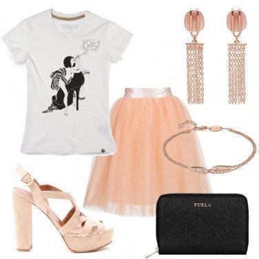 Outfit La gonna in tulle