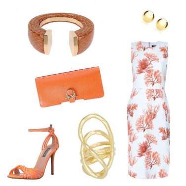 Outfit Coral summer