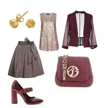 Outfit Gonna di cotone preziosa