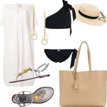 Outfit Spiaggia chic