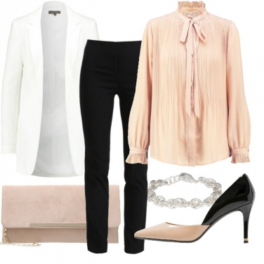 Outfit Camicia plissé