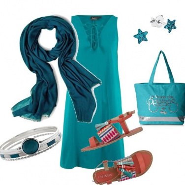 Outfit Stella azzurra
