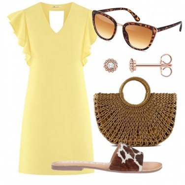 Outfit Sandalias de piel Marrón Mujer: 21 Outfit Mujer | Bantoa