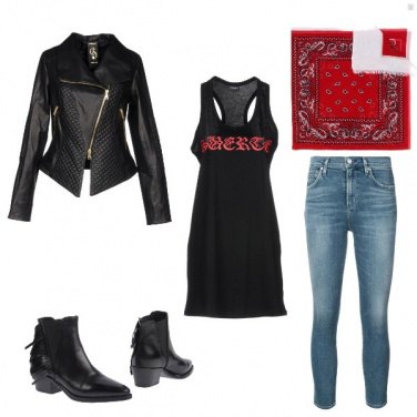 Outfit Concerto rock allo stadio
