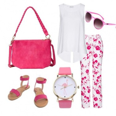 Outfit Flowers and domingo