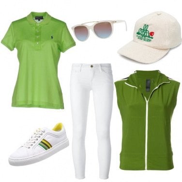 Outfit Torneo di tennis look