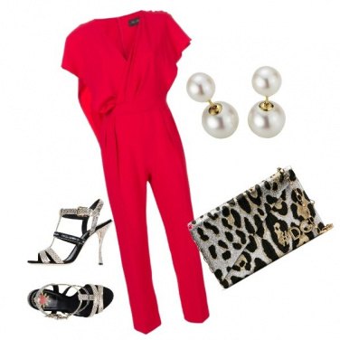 Outfit Matrimonio in rosso