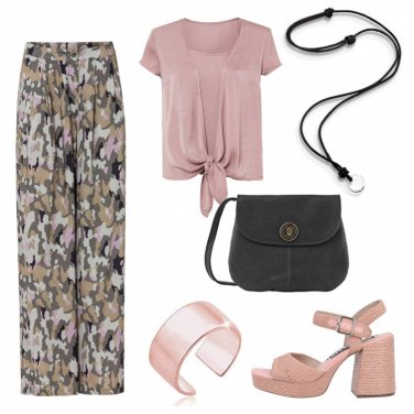 Outfit Sandalias Rosa Un solo color Mujer: 17 Outfit Mujer | Bantoa