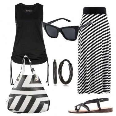 Outfit Estate in bianco e nero