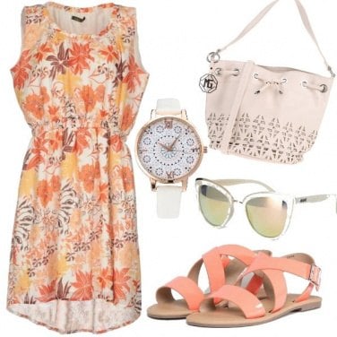 Outfit Orange style