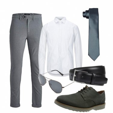 Pantalones hombre gris Jack & Jones | Bantoa