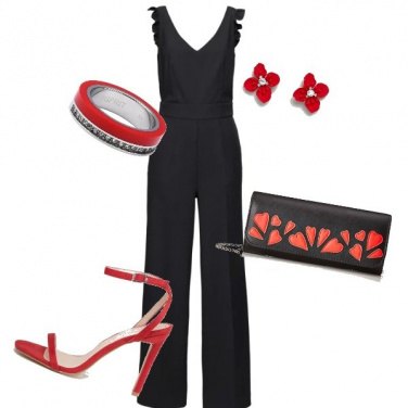 Outfit Piccoli dettagli di rosso