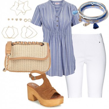 Come abbinare la camicia blu: 33 Outfit Donna da Provare | Bantoa