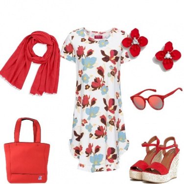 Outfit Leggera e fiorita
