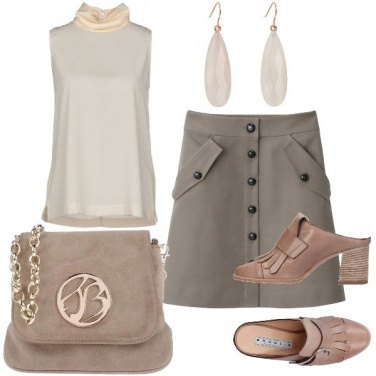 Outfit Sfumature di beige