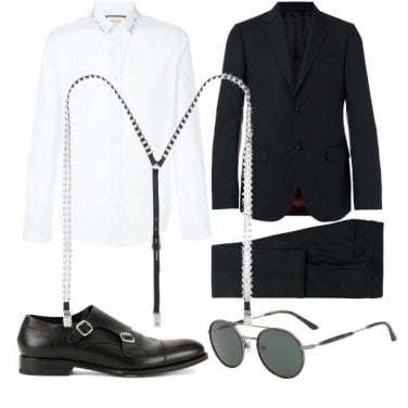 Outfit Le Bretelle chic