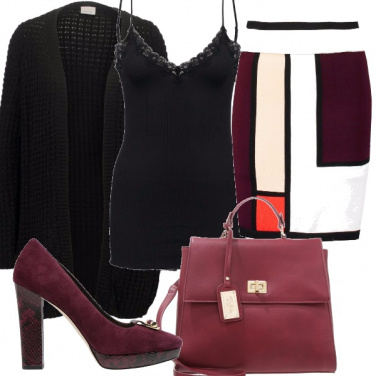Outfit Mondrian style