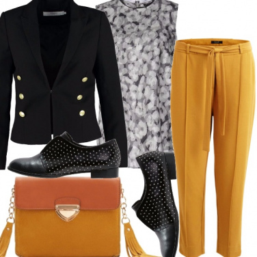 Outfit Mostarda femme