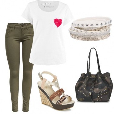 Outfit Il cuore rosso