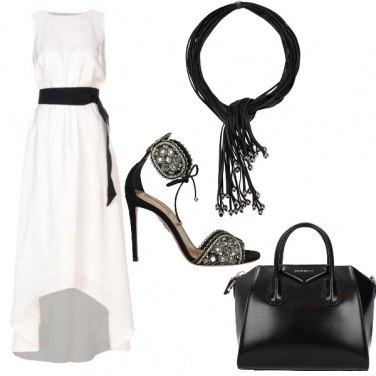Outfit Bianco e Nero