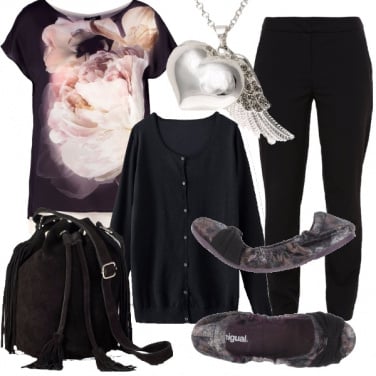 Outfit Comoda e alta