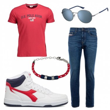 Outfit Sneakers alte Uomo: 2 Outfit Uomo | Bantoa
