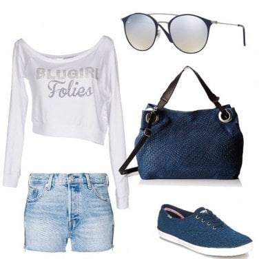Outfit Deep blue