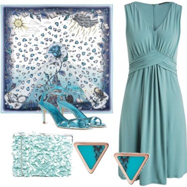 Outfit Serata turquoise