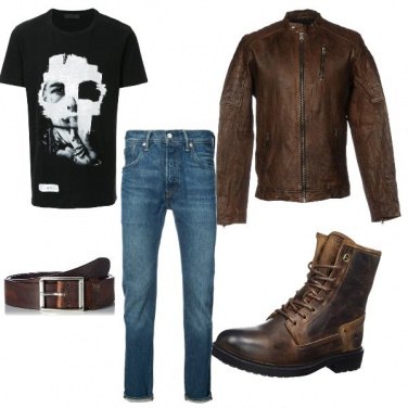 Outfit Biker Rock #264
