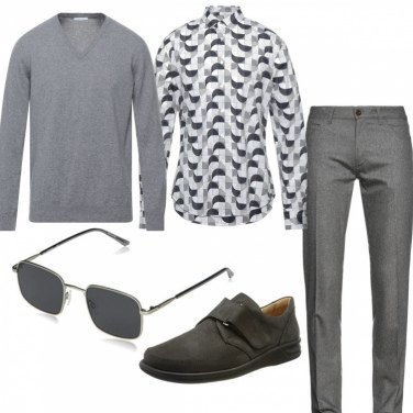 Outfit Zapatos con cordones Gris Hombre: 6 Outfit Hombre | Bantoa