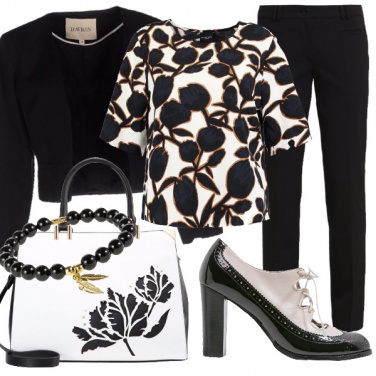 Outfit Raffinatezza floreale