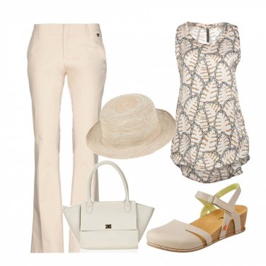 Outfit Sandalias Beige Mujer: 51 Outfit Mujer | Bantoa