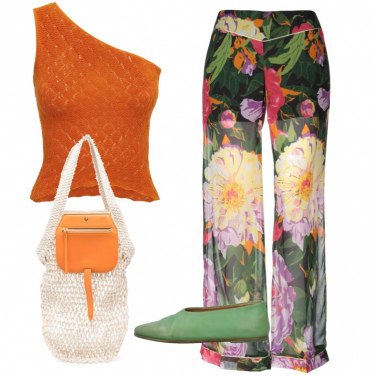 Outfit Pantaloni A fiori Donna: 17 Outfit Donna | Bantoa