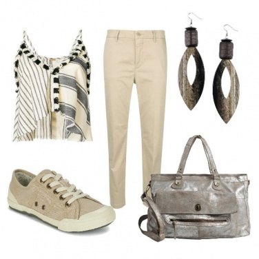 Outfit CMPS Il top etnico freschissimo