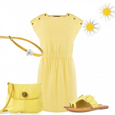 Outfit Sandalias Amarillo Mujer: 23 Outfit Mujer | Bantoa