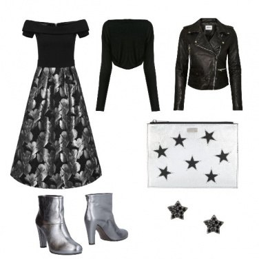 Outfit Fiori e stelle