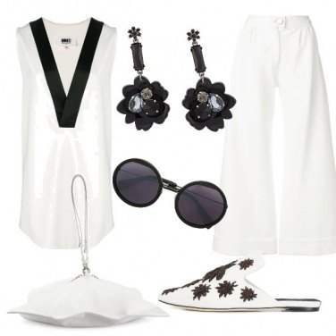 Outfit Bianco e nero