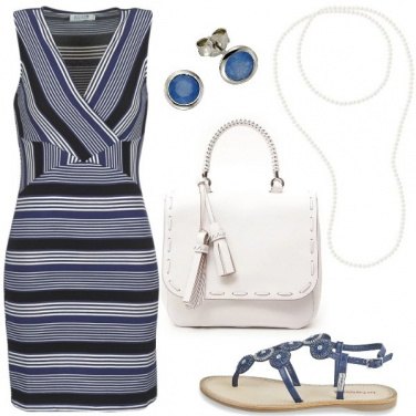Outfit Righe allover