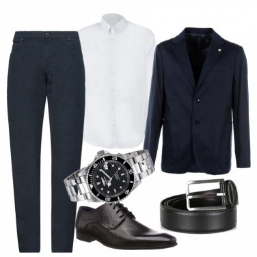 Outfit Pantaloni Blu Uomo: 31 Outfit Uomo | Bantoa