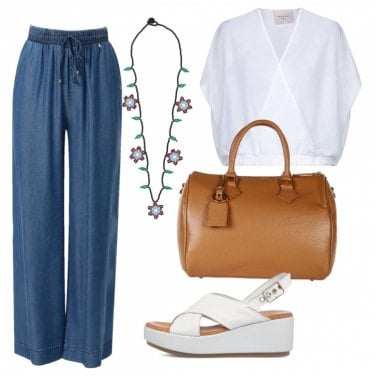 Outfit Pantaloni a palazzo Donna: 25 Outfit Donna | Bantoa