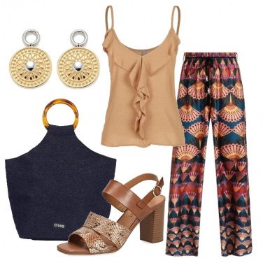 Outfit Pantaloni a palazzo Donna: 25 Outfit Donna | Bantoa