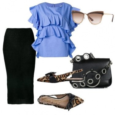 Outfit Onde azzurre