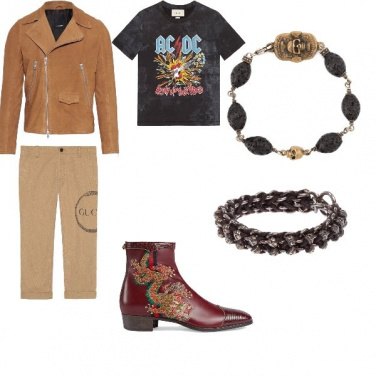 Outfit Biker Rock #265