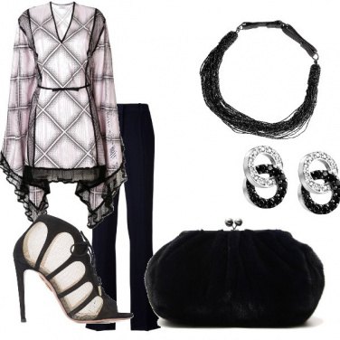 Outfit Black & white