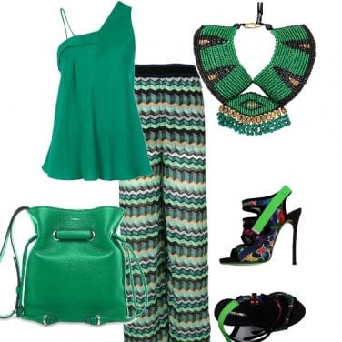 Outfit Total green