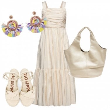Outfit Vestiti Beige Donna: 29 Outfit Donna | Bantoa