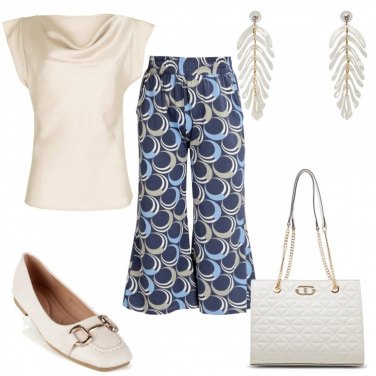 Outfit Pantaloni a palazzo Tinta unita Donna: 1 Outfit Donna | Bantoa
